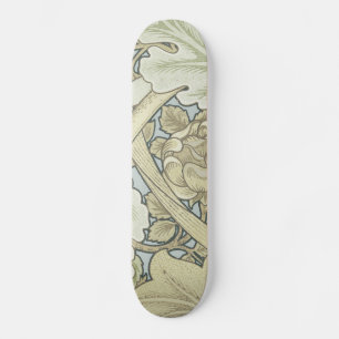 Vintage Designer Art Nouveau Floral Pattern Skateboard