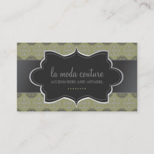 Vintage Designer Business Card