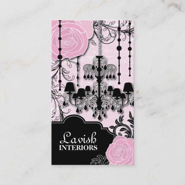 Vintage Designer Business Cards (Front)