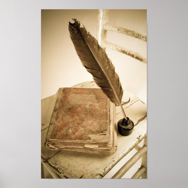 Vintage Desk Poster (Front)