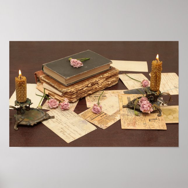 Vintage Desk Poster (Front)