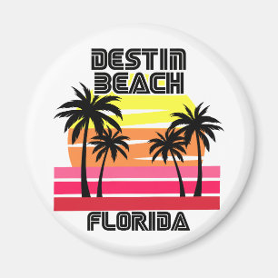 Vintage Destin Beach Florida Magnet