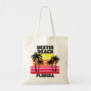 Vintage Destin Beach Florida Tote Bag