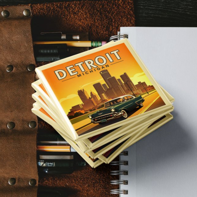 Vintage Detroit Michigan Magnet (Creator Uploaded)