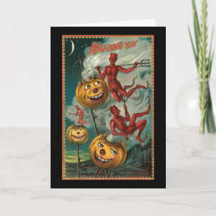 Vintage Devil Card