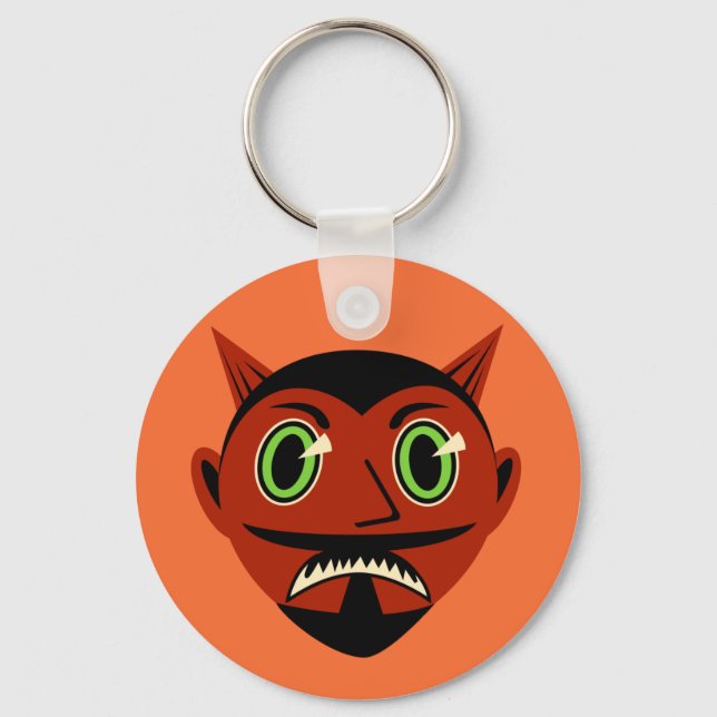 Vintage Devil Key Ring (Front)
