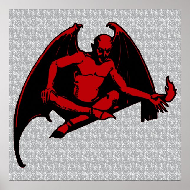 Vintage Devil Poster (Front)