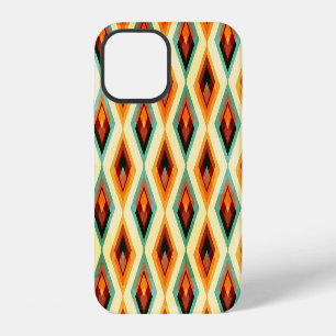 Vintage Diamond Raster Seamless Pattern iPhone 12 Case
