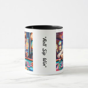 “Vintage Dice Game Boy Design” Mug