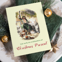 Vintage Dickens Ghost A Christmas Carol Party
