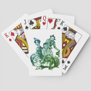 Vintage Dickens Villains Playing Cards