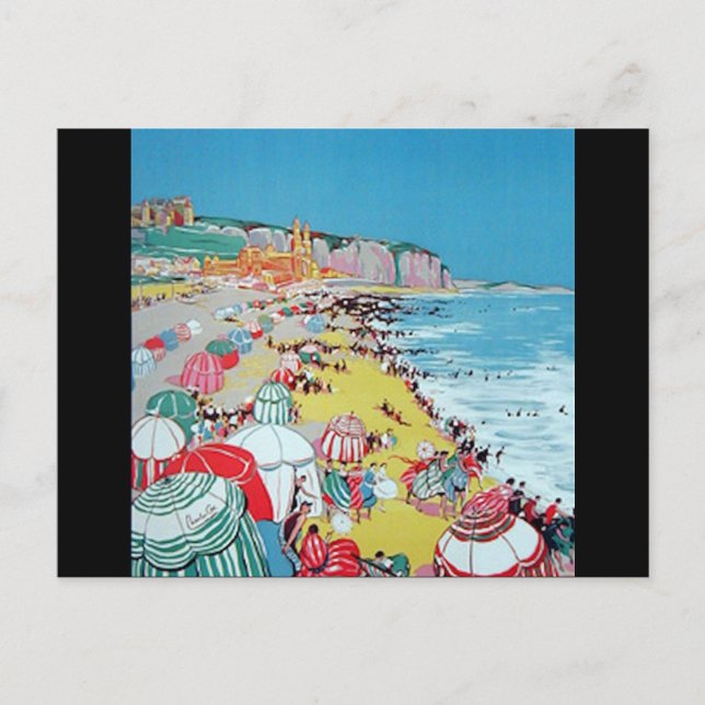 Vintage Dieppe Postcard (Front)