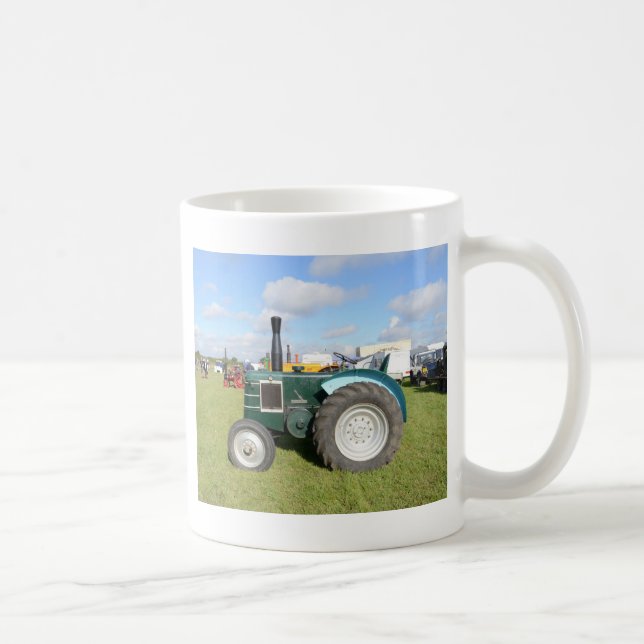Vintage Diesel Tractor Coffee Mug (Right)