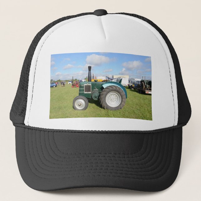 Vintage Diesel Tractor Trucker Hat (Front)