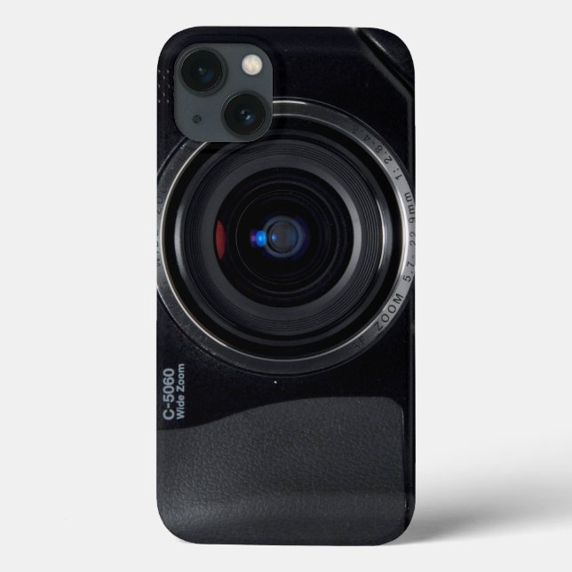 Vintage digital Japanese camera XT iphone case (Back)