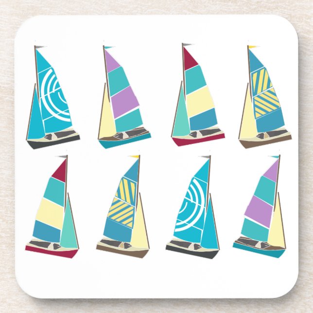 Vintage Dinghies Coaster (Front)