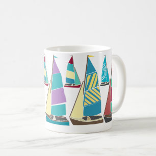 Vintage Dinghies Coffee Mug