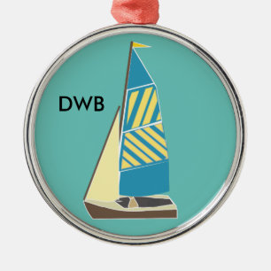 Vintage Dinghies Metal Tree Decoration