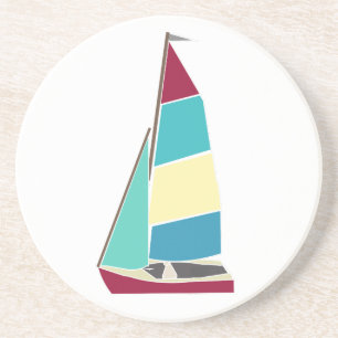 Vintage Dinghy Coaster