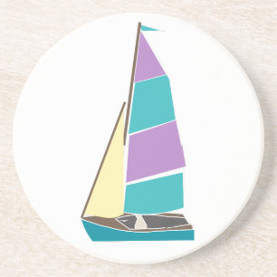 Vintage Dinghy Coaster