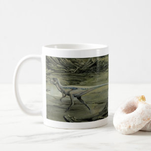 Vintage Dinosaurs, a Cretaceous Hypsilophodon Coffee Mug