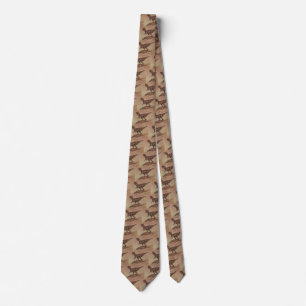 Vintage Dinosaurs, Carnivore Giganotosaurus Tie
