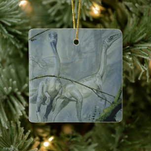 Vintage Dinosaurs, Megapnosaurus aka Syntarsus Ceramic Ornament