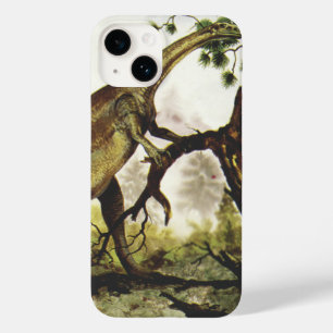 Vintage Dinosaurs, Plateosaurus Grazing on Trees Case-Mate iPhone 14 Case