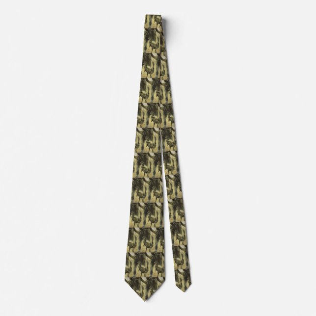 Vintage Dinosaurs, Torvosaurus and Brachiosaurus Tie (Front)