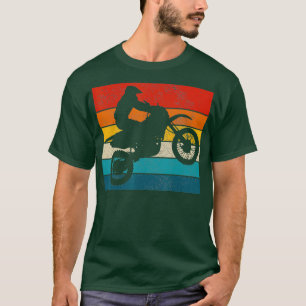 Vintage Dirt Bike Motocross MX Enduro Retro Gift T-Shirt