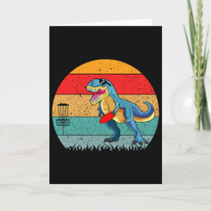 Vintage Disc Golf Cute Sket Flying Disc Player Din Card
