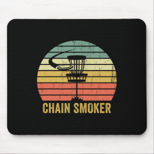 Vintage Disc Golf Funny Retro Frisbee Golf Disc Sp Mouse Mat