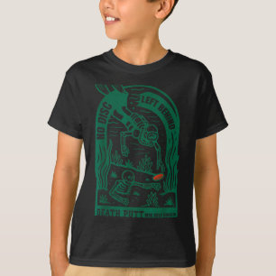 Vintage Disc Golf No Disc Left Behind Funny Disc G T-Shirt