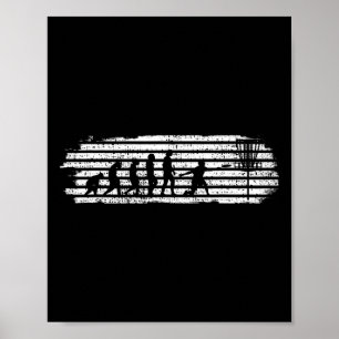 Vintage Disc Golf Poster
