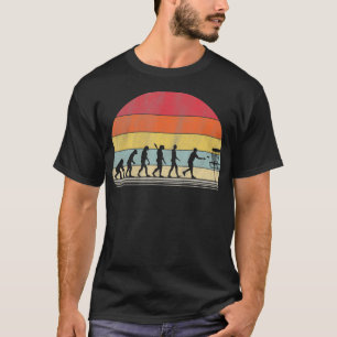 Vintage Disc Golf Retro Evolution Disc Golf T-Shirt