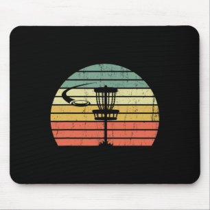 Vintage Disc Golf Retro Frisbee Golf Disc Sport Gi Mouse Mat