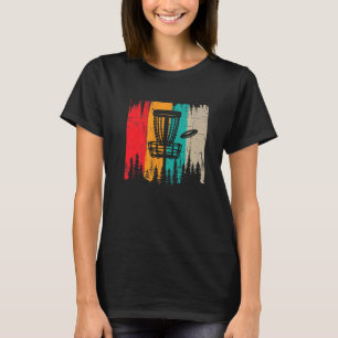 Vintage Disc Golf Retro Frisbee Golf Outside Sport T-Shirt