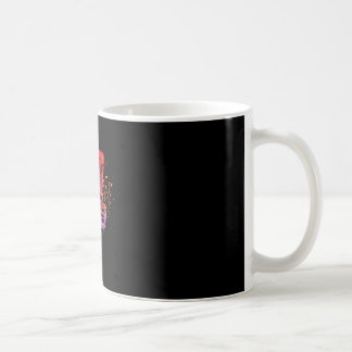 Vintage Disc Golf Sket American Colours Splash Fri Coffee Mug