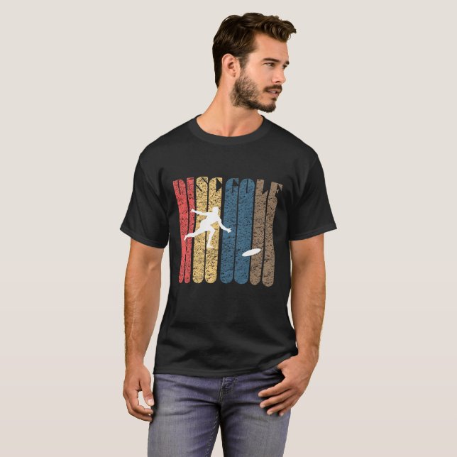 Vintage Disc Golf T-Shirt (Front Full)