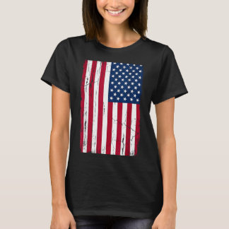 Vintage Distressed American Flag T-Shirt