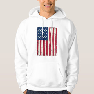 Vintage Distressed American Flag Vector Shirt Desi