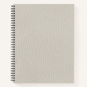 Vintage Distressed Cognac Leather Texture Notebook