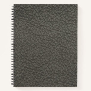Vintage Distressed Cognac Leather Texture Notebook