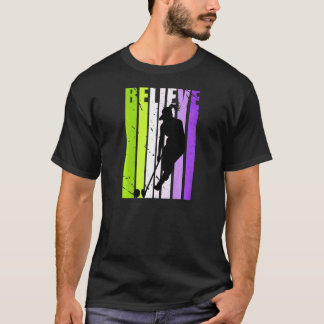 Vintage Distressed Field Hockey Player Birthday Gi T-Shirt