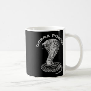 Vintage Distressed King Cobra Power Snake Muscle C Coffee Mug
