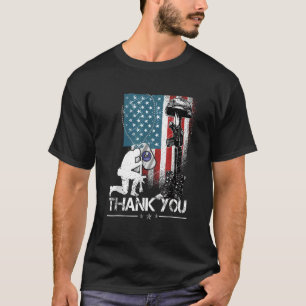 Vintage Distressed Memorial Day Shirt Flag Navy Se