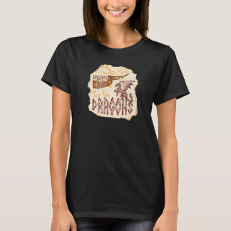 Vintage Distressed Mighty Dragon Village Idiots In T-Shirt