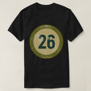 Vintage Distressed Number 26 T-Shirt