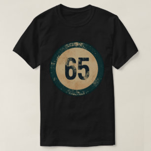 Vintage Distressed Number 65 T-Shirt