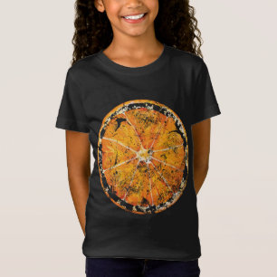 Vintage distressed orange slice Fruit family citru T-Shirt